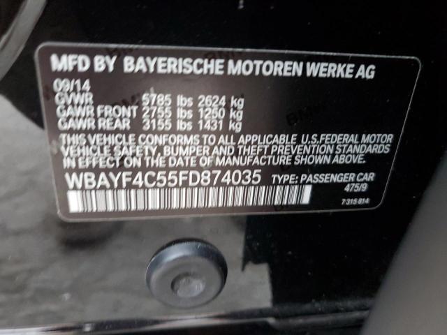 VIN WBAYF4C55FD874035 2015 BMW 7 Series, 740 Lxi no.12