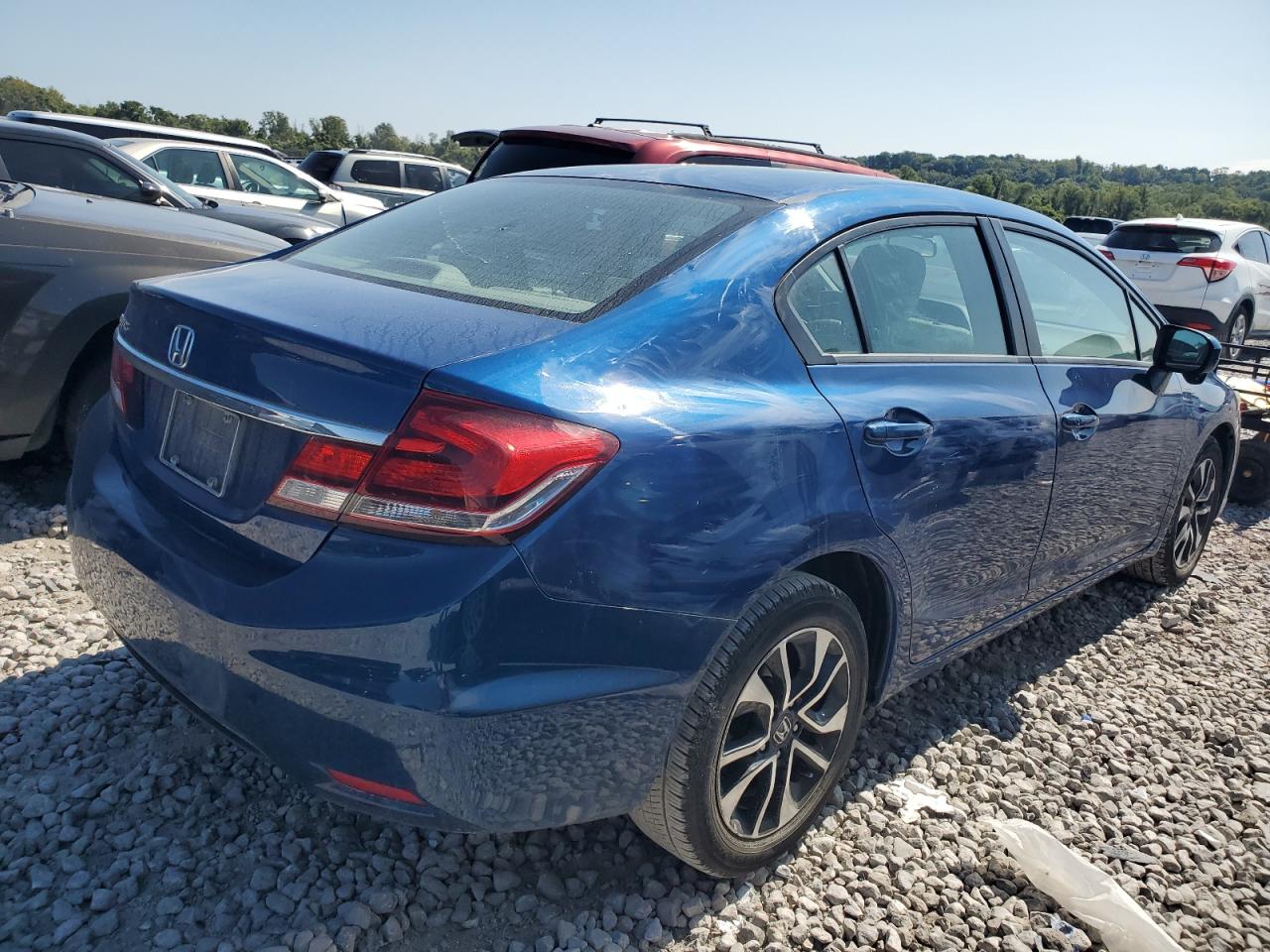 Lot #2806841107 2014 HONDA CIVIC EX