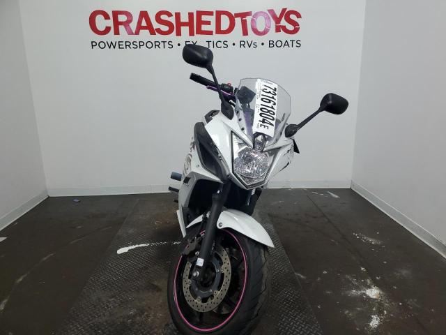 YAMAHA FZ6 R 2009 white  gas JYARJ18E89A001488 photo #3