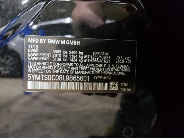 2020 BMW X3 M COMPE - 5YMTS0C08L9B65601