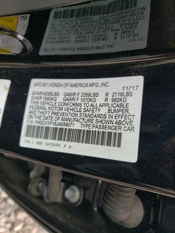 2018 HONDA ACCORD LX - 1HGCV1F16JA059071