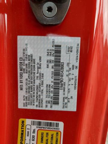 2024 FORD MUSTANG GT - 1FA6P8CF4R5428003