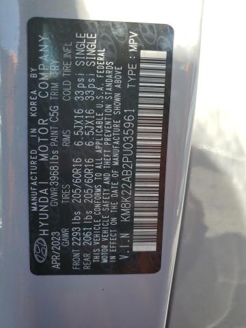 2023 HYUNDAI KONA SE - KM8K22AB2PU035961