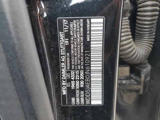 2018 MERCEDES-BENZ CLA 250 - WDDSJ4EB0JN610921