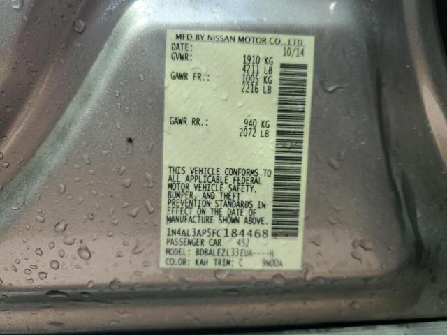 2015 NISSAN ALTIMA 2.5 - 1N4AL3AP5FC184468