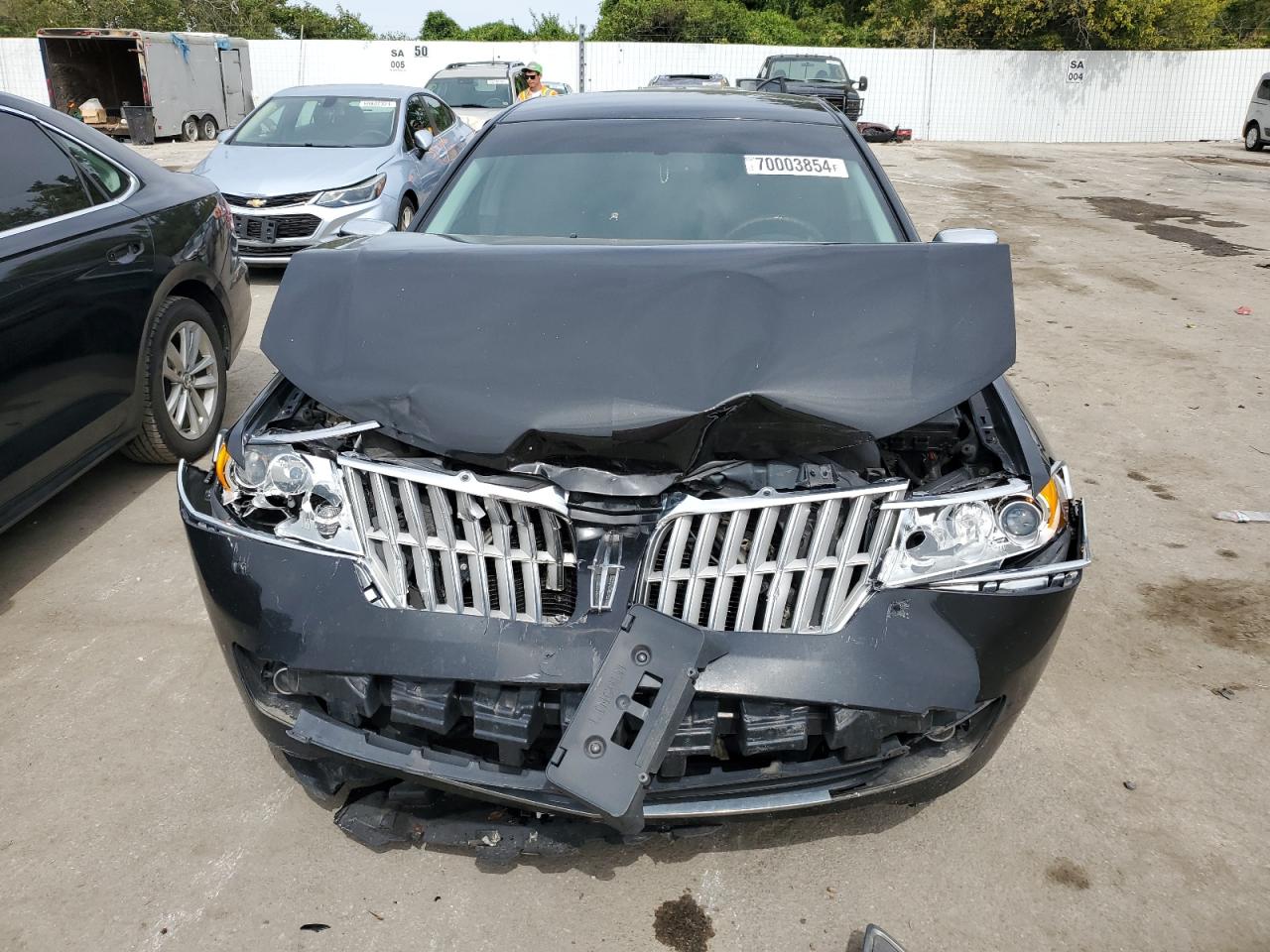 Lot #2874549128 2012 LINCOLN MKZ