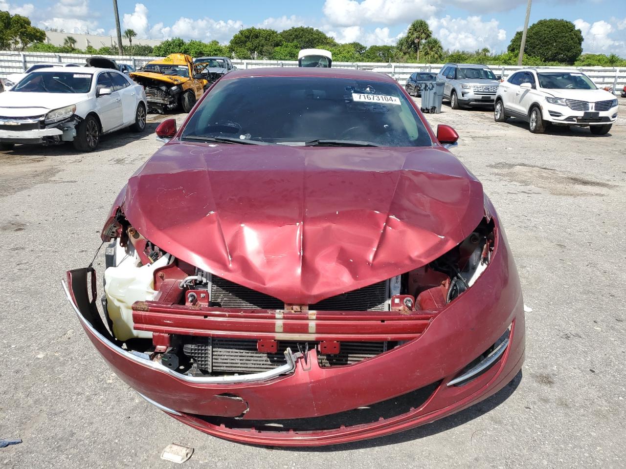 Lot #2840131808 2016 LINCOLN MKZ