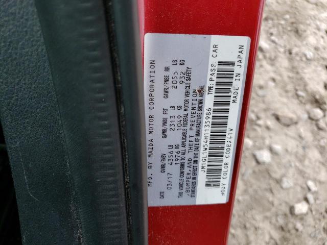 2017 MAZDA 6 GRAND TO - JM1GL1W54H1135986