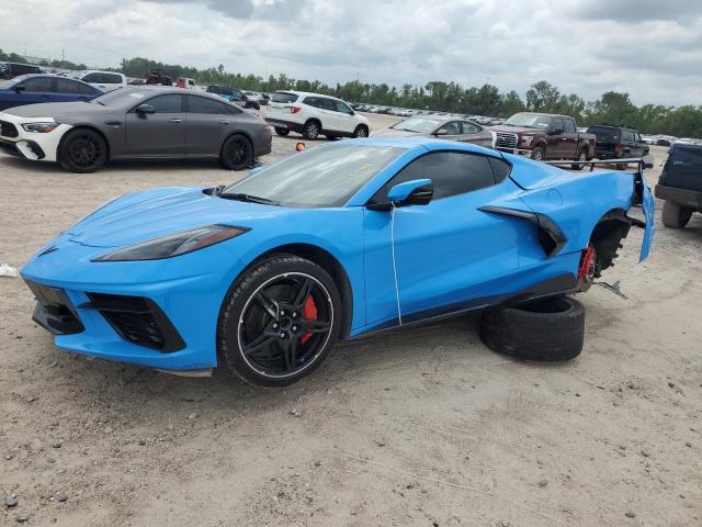 CHEVROLET CORVETTE S 2021 blue  gas 1G1YA2D42M5114172 photo #1