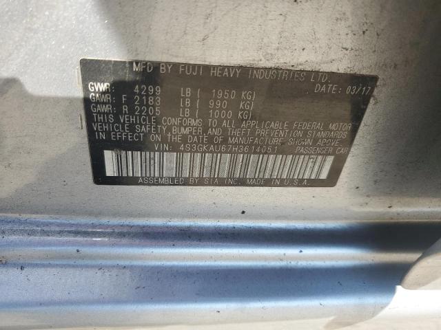 2017 SUBARU IMPREZA LI - 4S3GKAU67H3614051
