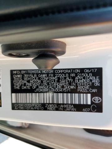 2017 TOYOTA PRIUS - JTDKBRFU7H3047571
