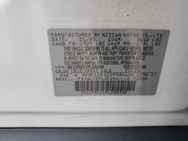 2023 NISSAN KICKS SV - 3N1CP5CV1PL500908