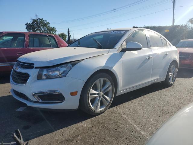 CHEVROLET CRUZE LTZ 2015 white  gas 1G1PG5SB9F7180447 photo #1