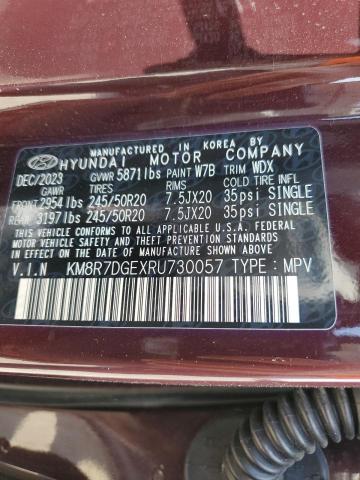 2024 HYUNDAI PALISADE C - KM8R7DGEXRU730057