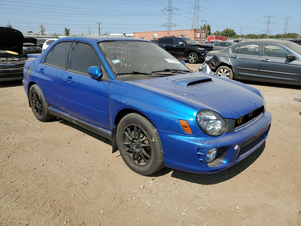 Lot #2943126533 2002 SUBARU IMPREZA WR