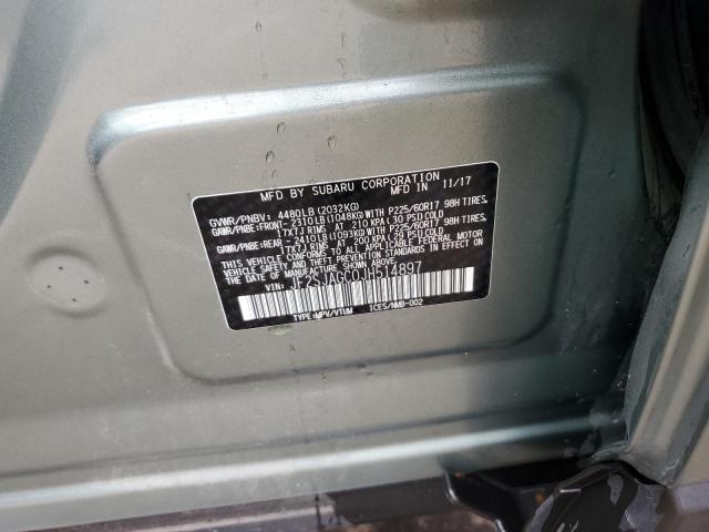 2018 SUBARU FORESTER 2 - JF2SJAGC0JH514897