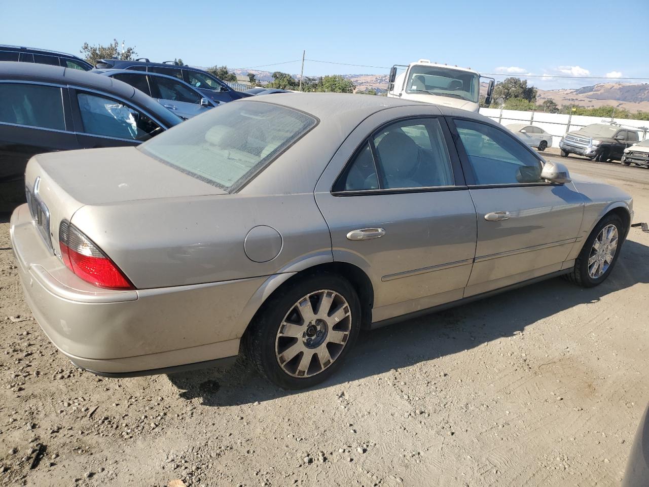 LINCOLN LS 2004 beige  gas 1LNHM87A64Y623078 photo #4