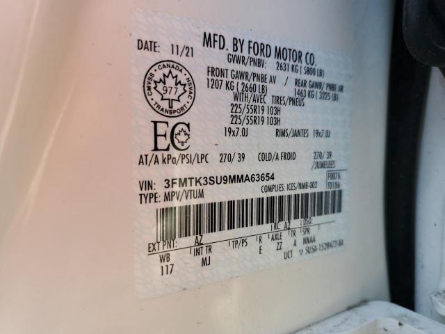 2021 FORD MUSTANG MA - 3FMTK3SU9MMA63654