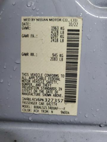 2023 NISSAN ALTIMA SR - 1N4BL4CV6PN327357