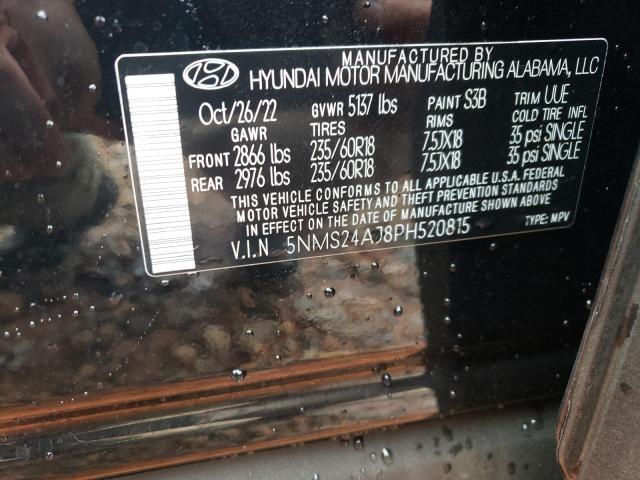 2023 HYUNDAI SANTA FE S - 5NMS24AJ8PH520815