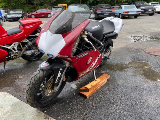 DUCATI 851 SPORT 1991 red racer gas ZDM1HB6R2MB002121 photo #3