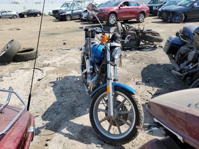 HARLEY-DAVIDSON XLH883 1987 blue road/str gas 1HD4CAM14HY114015 photo #3