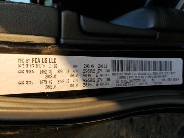 2017 JEEP GRAND CHER - 1C4RJEJG0HC732376