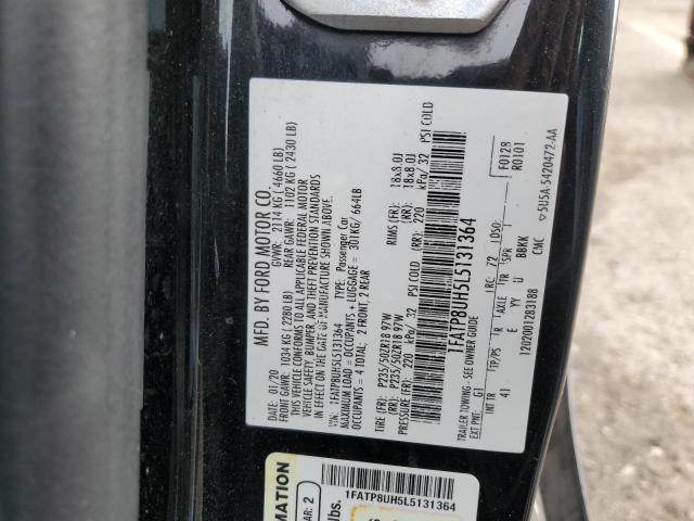 2020 FORD MUSTANG - 1FATP8UH5L5131364