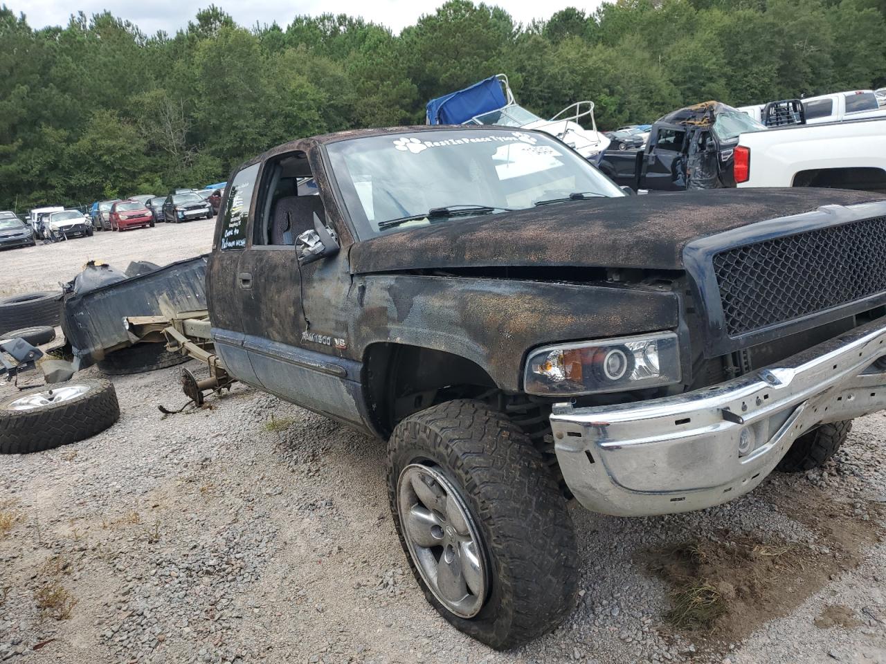 Lot #2878877713 1998 DODGE RAM 1500