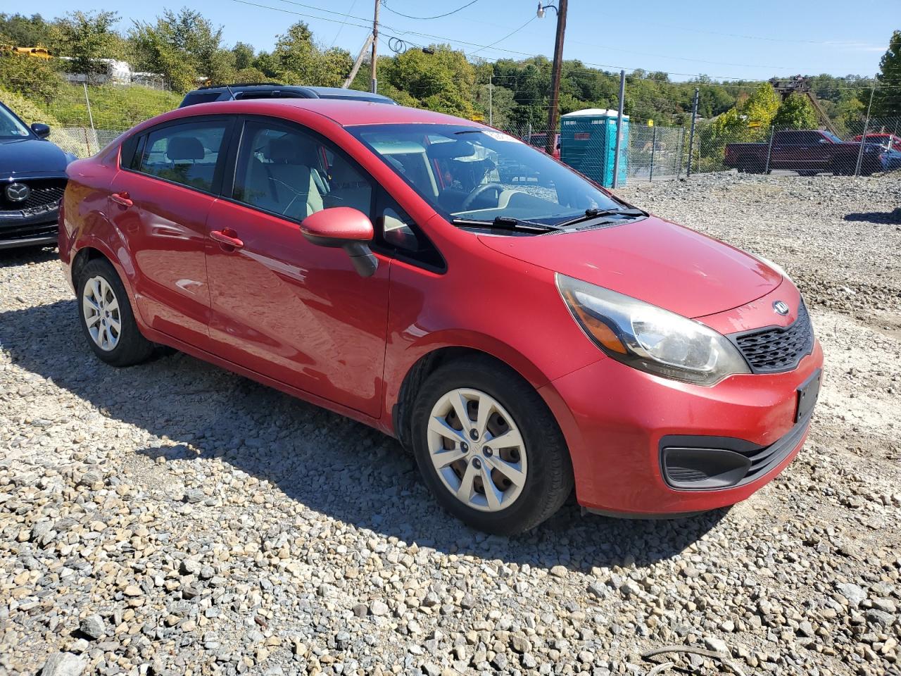 Lot #2994213421 2013 KIA RIO LX