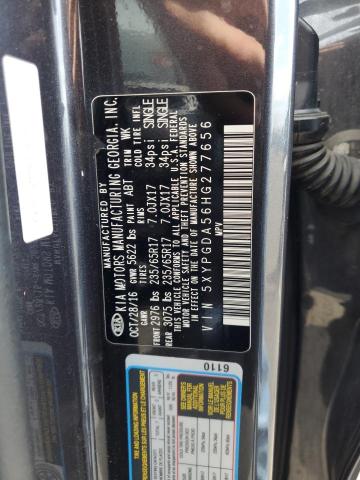 2017 KIA SORENTO LX - 5XYPGDA56HG277656