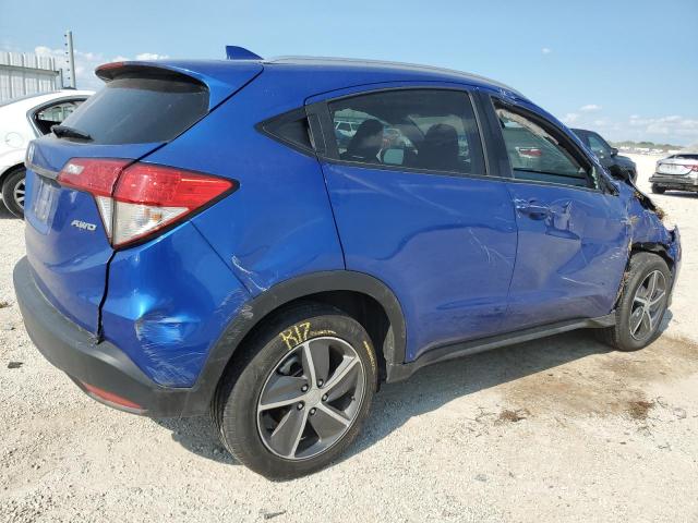 HONDA HR-V EX 2021 blue  gas 3CZRU6H57MM742181 photo #4