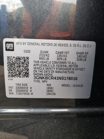 2022 CHEVROLET BLAZER 2LT - 3GNKBCR41NS178016