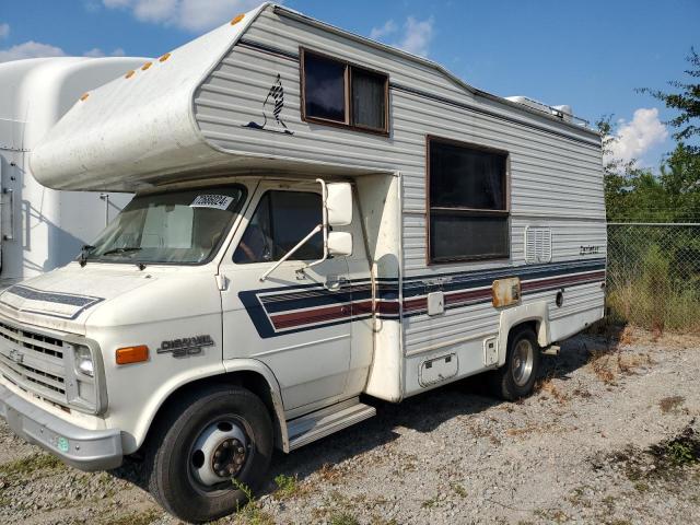 CHEVROLET G30 1989 brown cutaway gas 2GBGG31K2K4121294 photo #4