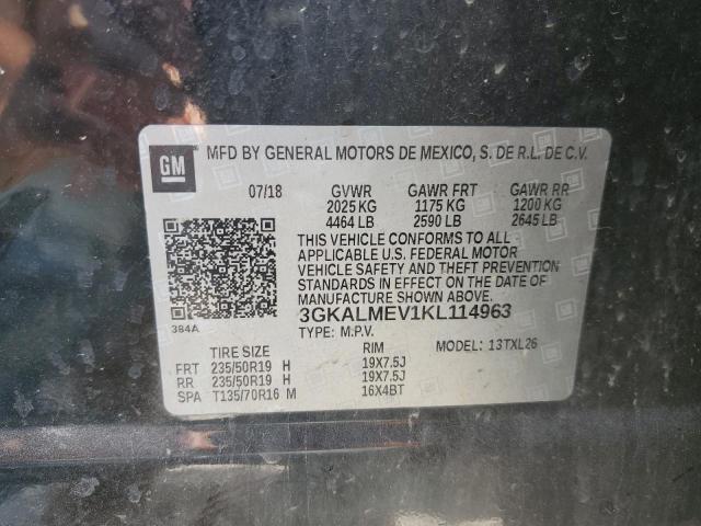 2019 GMC TERRAIN SL - 3GKALMEV1KL114963