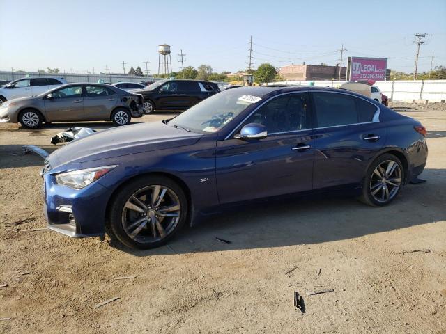 VIN JN1EV7AR9KM591554 2019 Infiniti Q50, Luxe no.1