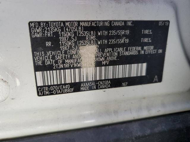2019 TOYOTA RAV4 LIMIT - 2T3N1RFV1KW054237