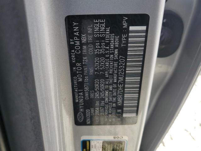 2021 HYUNDAI PALISADE C - KM8R7DHE7MU253207
