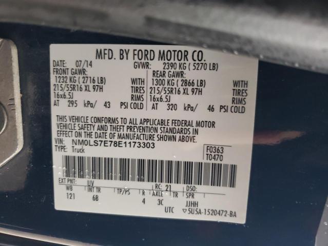 2014 FORD TRANSIT CO NM0LS7E78E1173303  72472224