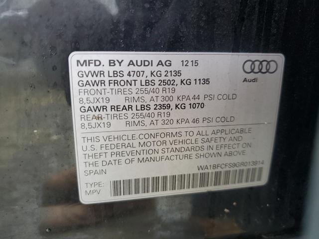 2016 AUDI Q3 PREMIUM - WA1BFCFS9GR013914