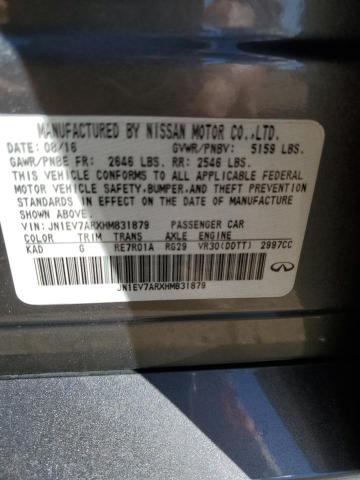 2017 INFINITI Q50 PREMIU - JN1EV7ARXHM831879