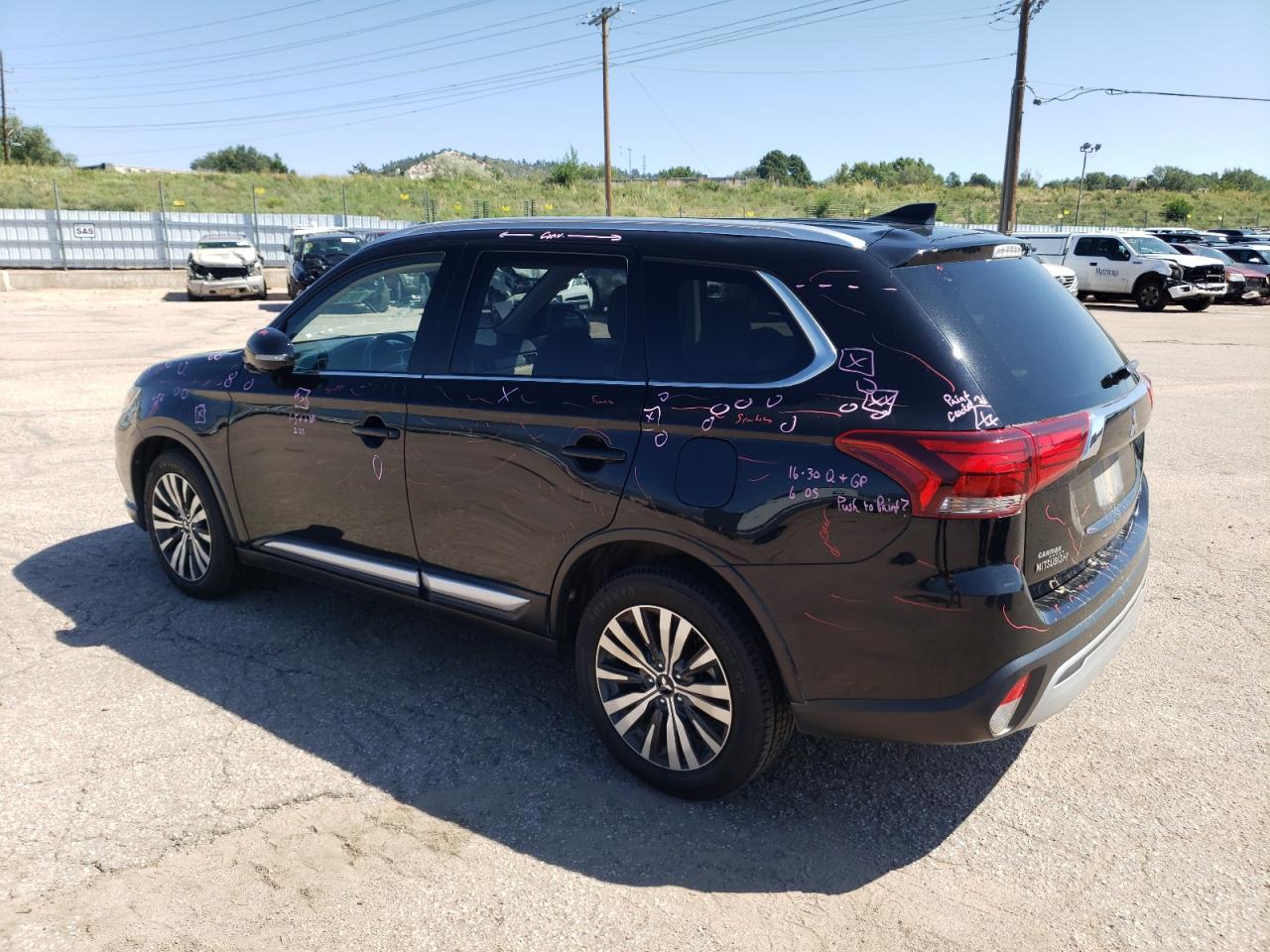 Lot #2955522569 2020 MITSUBISHI OUTLANDER