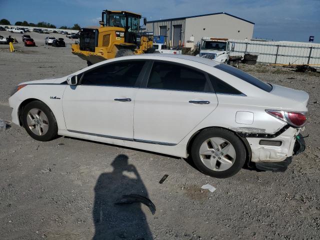 HYUNDAI SONATA HYB 2012 white  hybrid engine KMHEC4A42CA026034 photo #3