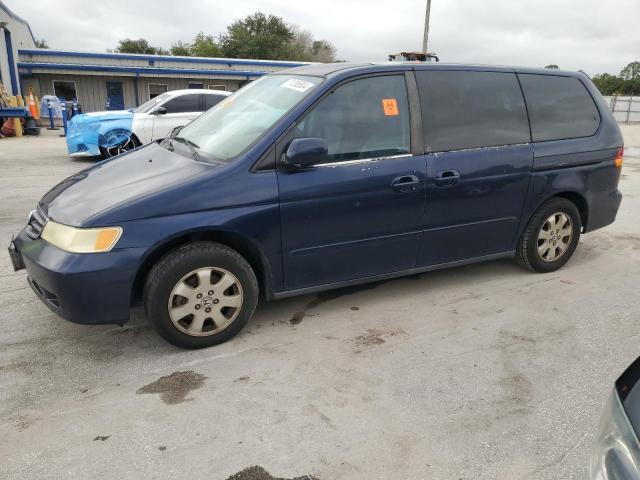 HONDA ODYSSEY EX 2003 blue  gas 5FNRL18093B104663 photo #1