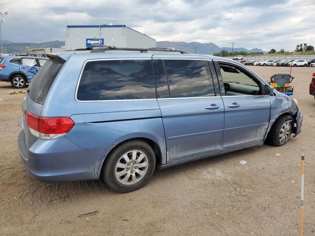 HONDA ODYSSEY EX 2008 blue  gas 5FNRL38408B025940 photo #4