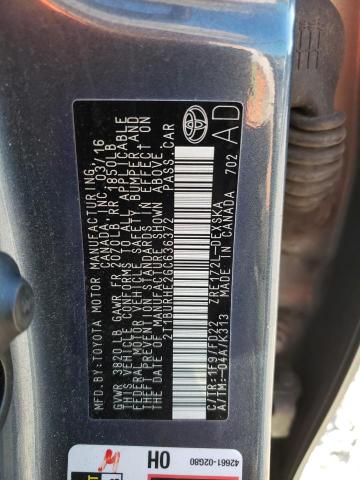 2016 TOYOTA COROLLA L - 2T1BURHE2GC636372