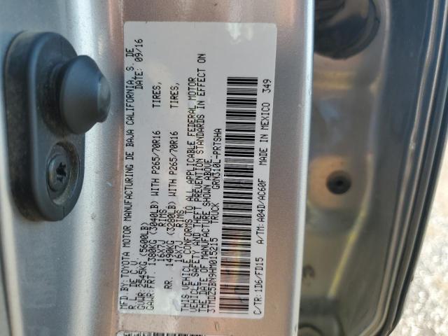 2017 TOYOTA TACOMA DOU - 3TMDZ5BN9HM015215