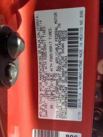 VIN 3TMKU4HN3FM042740 2015 Toyota Tacoma, Double Ca... no.13