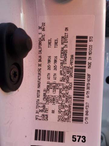 2022 TOYOTA TACOMA DOU - 3TMDZ5BNXNM131387