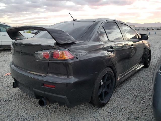 MITSUBISHI LANCER EVO 2014 black  gas JA32W8FV1EU014884 photo #4